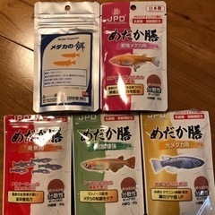 メダカの餌セット　めだか膳&トロピランドエサ5点＋α