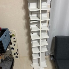 クルクル回る CDラック