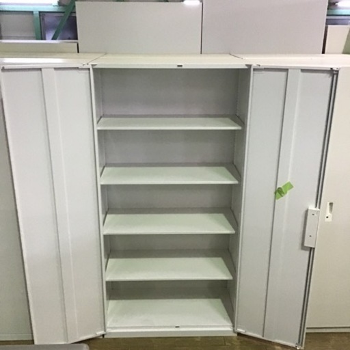 JF-5 【オフィス家具専門店】ナイキの両開き書庫です！　R4.6/14時点で在庫数4点有り