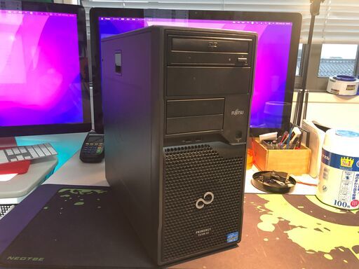 富士通サーバー：PRIMERGY TX100 S3 2GB HDD500GB