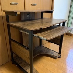 DEWEL パソコン収納デスクの画像