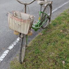 レトロな自転車　の画像