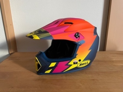 【新品未使用】BELL MX-9 バイク用ヘルメットLサイズ  オフロードヘルメット