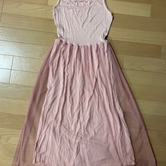 チュールワンピースの画像