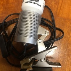 爬虫類 両生類 ライト GEX UVB100 クリップ付きの画像