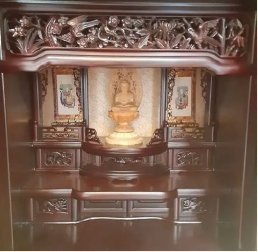 中古仏壇　紫檀25号