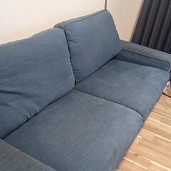 ソファ「IKEA」差し上げます。家から出すのにバラすの
で工具必要の画像