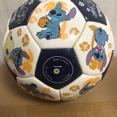 スティッチ　サッカーボールの画像