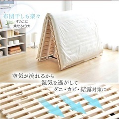 すのこセミダブルの画像