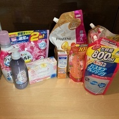日用品詰め替えセット入浴剤も