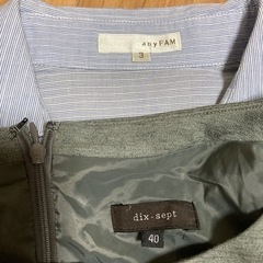 ワンピース&ロングシャツ サイズ Lの画像