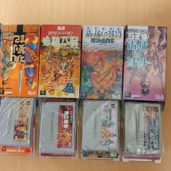 スーパーファミコンソフト　レアな美品まとめ売り19本　箱+説明書付の画像