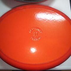 ル クルーゼ 鍋 中古 グリル 取って付き オーブンの画像