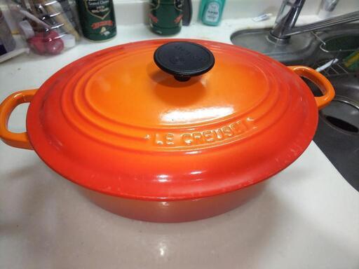 ル クルーゼ 鍋 中古 グリル 取って付き オーブン