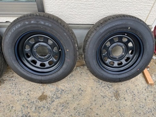 ハイエース100系　１６インチ　デイトナタイプホイール・タイヤセット