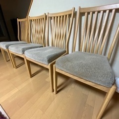 ［取引中］チェアー、椅子4脚セットの画像