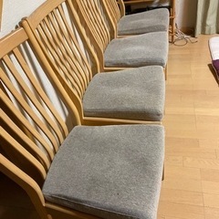 ［取引中］チェアー、椅子4脚セットの画像