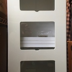CDをディスプレイできるCDラック　白