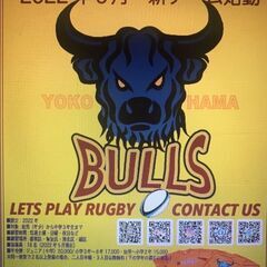 横浜ブルズラグビースクール開校！　スクール生募集の画像