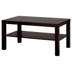 【値下げ】IKEA ２点セット　テーブル&サイドテーブルの画像
