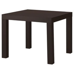 【値下げ】IKEA ２点セット　テーブル&サイドテーブルの画像