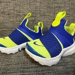 取引中【ほぼ新品未使用】ナイキ　プレストエクストリーム　ベビー靴...