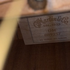 Martin DM Mahogany Dreadnought Made in USA 2006年製 純正ハード 