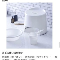 アイリスオーヤマ　バスチェア　風呂椅子の画像