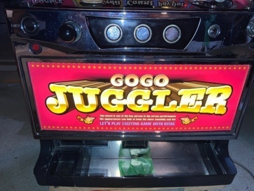 すぐに遊べる！パチスロ　ゴーゴージャグラー　5号機　初期　