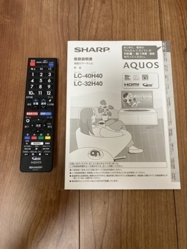 シャープ 40インチ 液晶テレビ LC-40H40