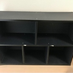 【無料】2段カラーボックス