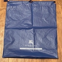 バーバリー Burberryショッパー ナイロン ビニール 巾着袋