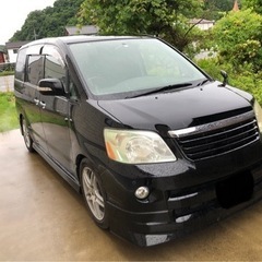 車検１年有り　DBA-AZR60G 17年式　ノア　車高調