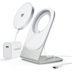 ワイヤレス充電器 Magsafe充電器 マグネット式 iPhon...