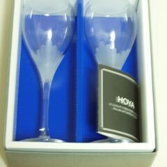 【新品】ペアワイングラス■クリスタル■日本製■箱入り