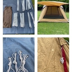 【スノーピーク】リビングシェル本体とシールドルーフのセットの画像