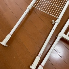 【無料】つっぱり棚　２個セットの画像