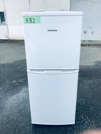 ①882番 Hisense✨2ドア冷凍冷蔵庫✨HR-B106JW‼️