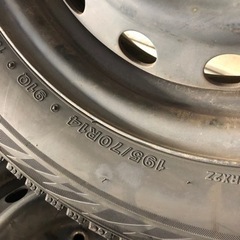 BS vrx２　195/70R/14  9.5部山 BS vrx2 195/70R/14 9.5部山