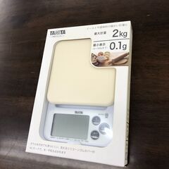 新品 タニタ デジタルクッキングスケール ホワイト KJ-212...