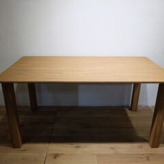 【引取歓迎】無垢  造作テーブルCT03　サイズ：1500×800×710