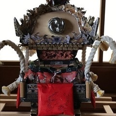 超リアル神輿黒崎風白木屋台完成品の画像