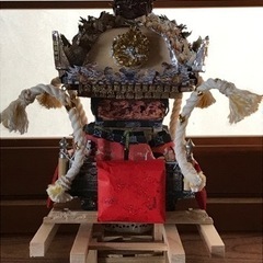超リアル神輿黒崎風白木屋台完成品