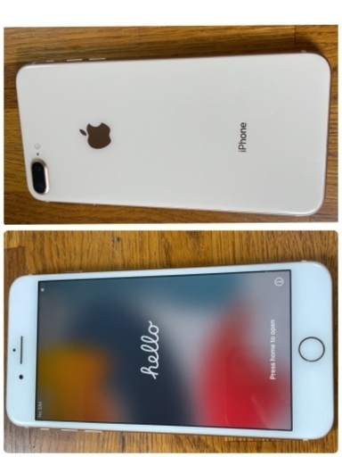 送料込iPhone8plus 64GBゴールド 付属品\u0026ｹｰｽ付