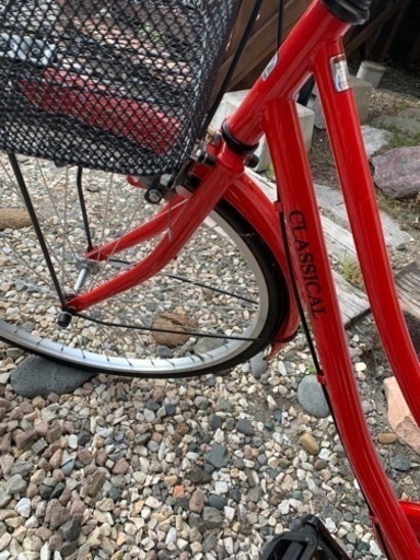 決まりました！　26インチ 自転車 荷台付き　ママチャリ