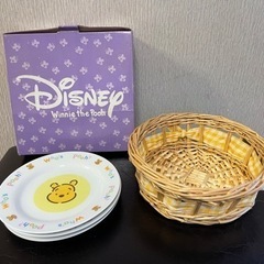 【新品】プーさんのプレート（3枚セット）の画像