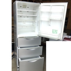 SANYO  容量357L 4ドア ノンフロン冷凍冷蔵庫 SR-361M 07年製の画像