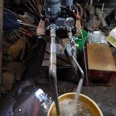 【中古】川本 ポンプ カワエース N3-205SH 50hz 100V （02D5628）の画像