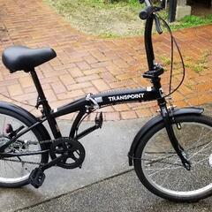 折りたたみ自転車、程度良し。