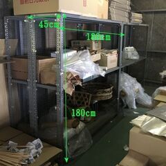 【スチール棚・無料】「引き取り時間を厳守できる方、連絡を密に出来...